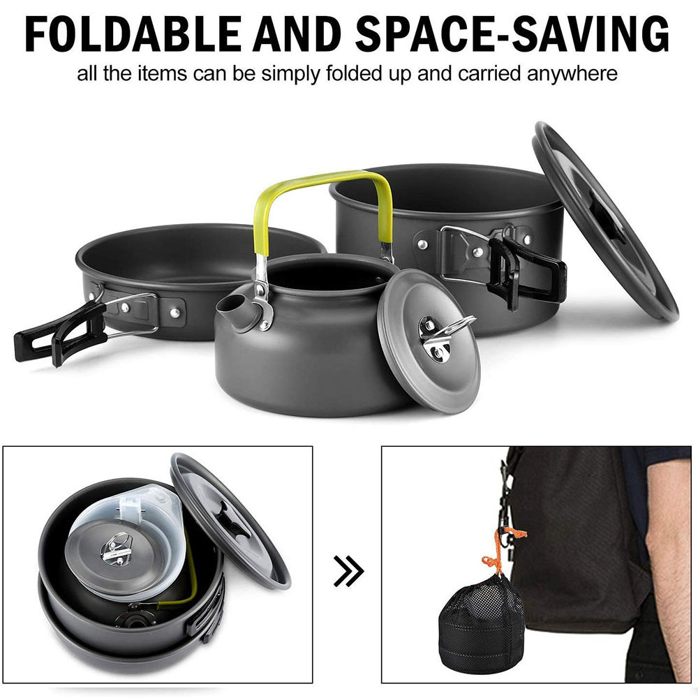 Outdoor Camping Cookware Set M - Outdoor Camping Uk recension och pris