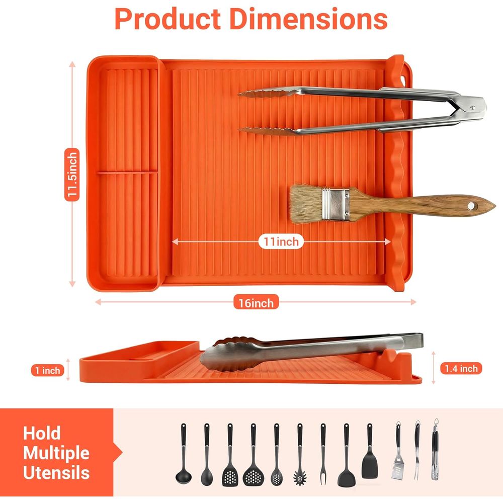 Heat Resistant Silicone Grill  - Outdoor Camping Tools recension och pris