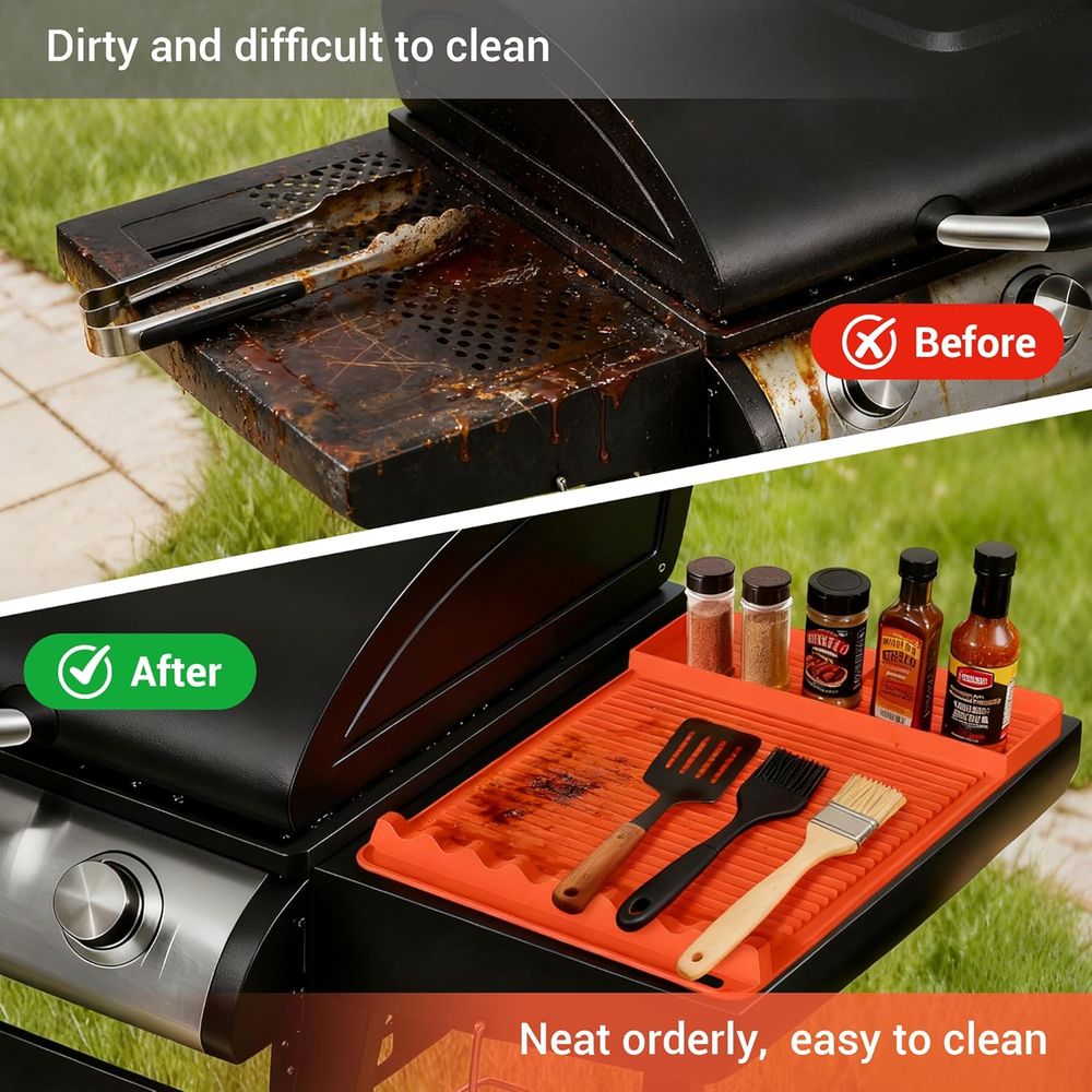 Heat Resistant Silicone Grill  - Outdoor Camping Tools recension och pris