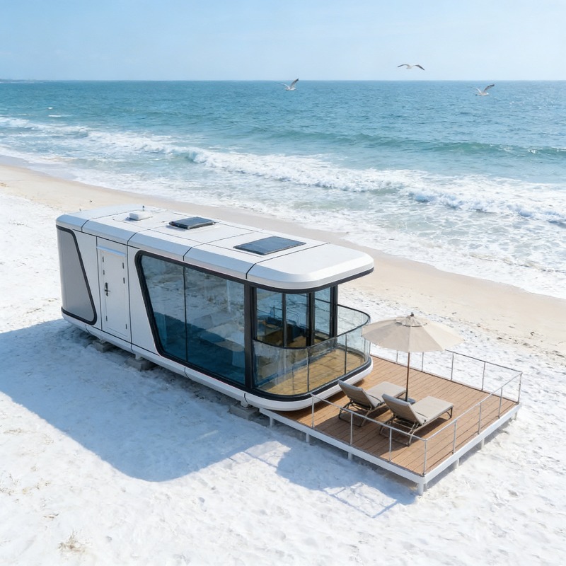 Modern 40ft 20ft Steel Space C - Outdoor Camping House recension och pris