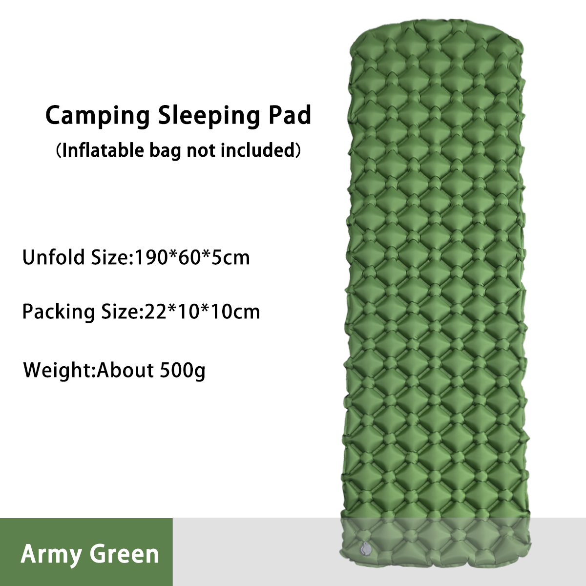Camping Inflatable Mattress in - Outdoor Camping Inflatable Tent recension och pris